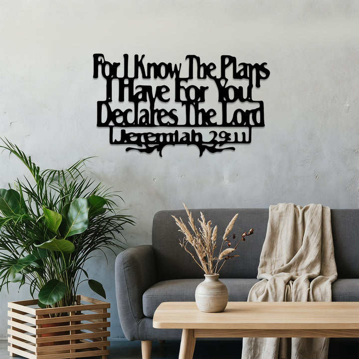 Christianartworkshop Jeremiah 29:11 For I Know The Plans I Have For You Metal Wall Decor: A Promise of Hope - image 5