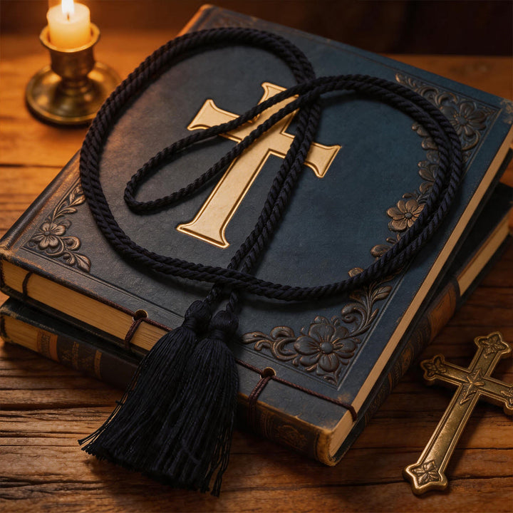 Christianartworkshop Traditional Clergy Cincture with Tassels: A Symbol of Service & Commitment - image 3