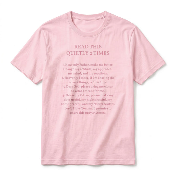 Christianartworkshop "Read This Quietly 2 Times" Funny Faith Premium Short Sleeve T-Shirt - image 27