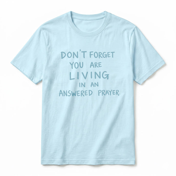 Christianartworkshop Faithful Gratitude "Answered Prayer" Premium Short Sleeve T-Shirt - image 20