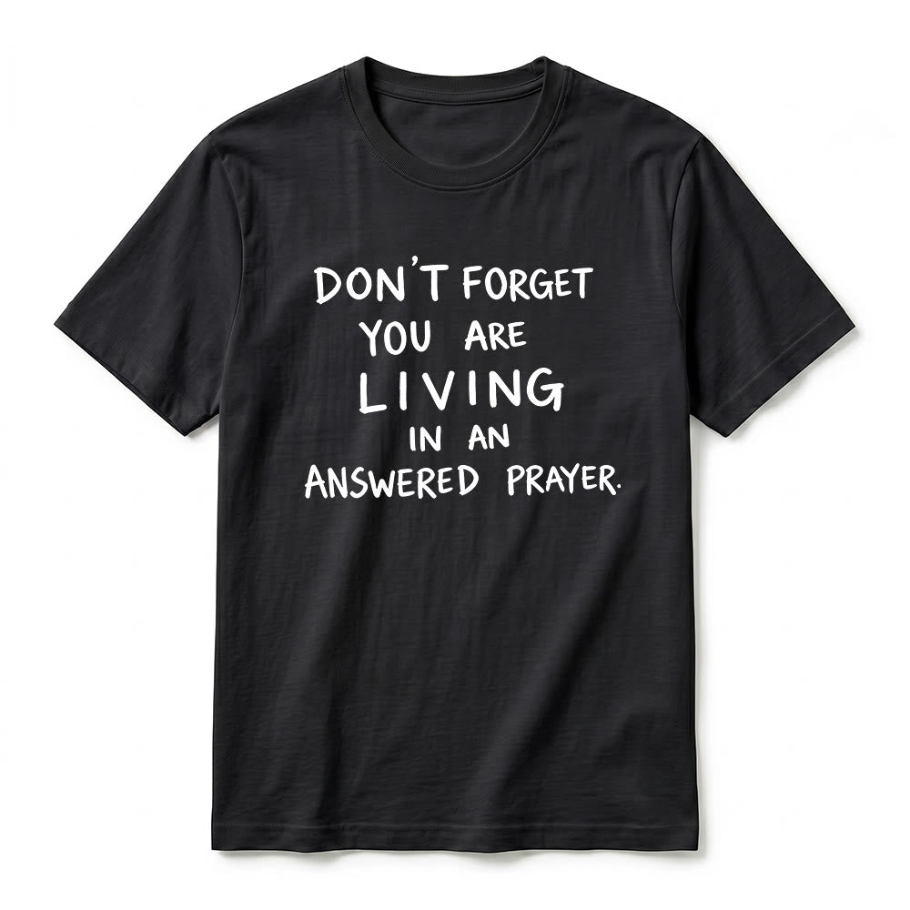 Christianartworkshop Faithful Gratitude "Answered Prayer" Premium Short Sleeve T-Shirt - image 14