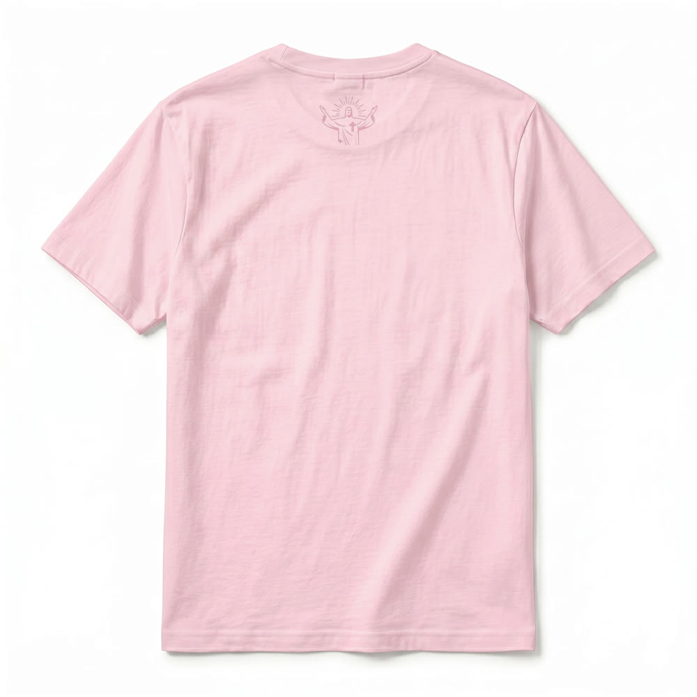 Christianartworkshop "Fearless For My God Is Always With Me" Isaiah 41:10 Premium Short Sleeve T-Shirt - image 27