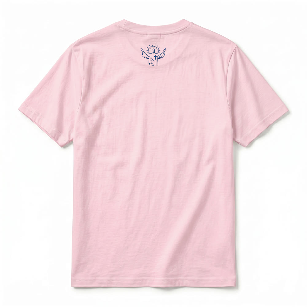 Christianartworkshop "Don't Forget You're Living In An Answered Prayer" Premium Short Sleeve T-Shirt - image 27