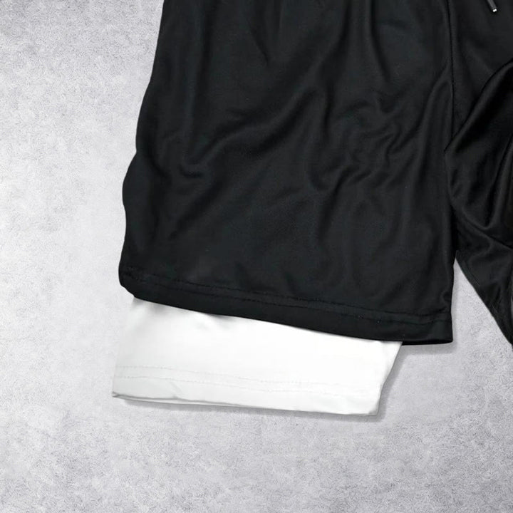 Christianartworkshop Timeless I Can Do All Things Through Christ Full Verse Dual Layer Drawstring Faith Sports Shorts - image 2