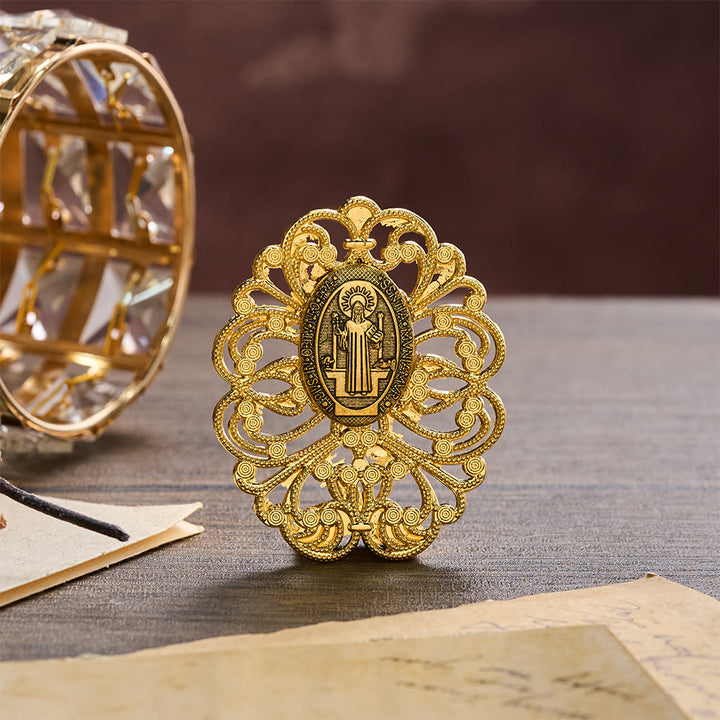 Christianartworkshop Filigree Frame Assorted Holy Portrait Desktop Ornament: A Daily Symbol of Gentle Heavenly Mercy - image 2