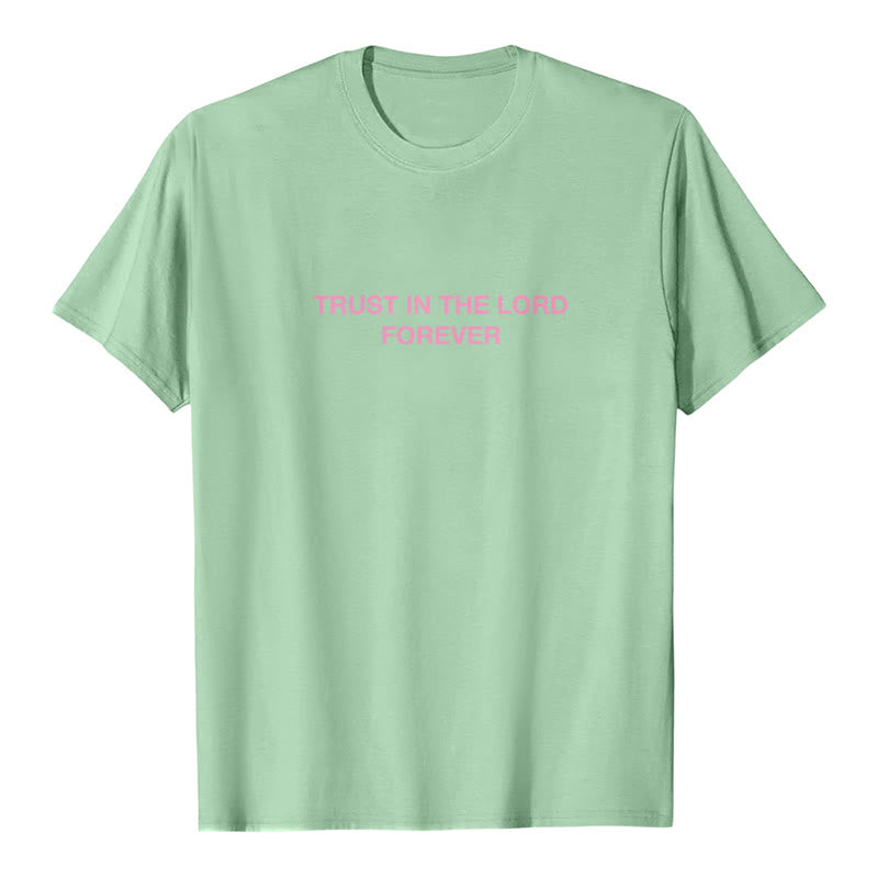 Christianartworkshop Trust In The Lord Forever T-Shirt - image 16