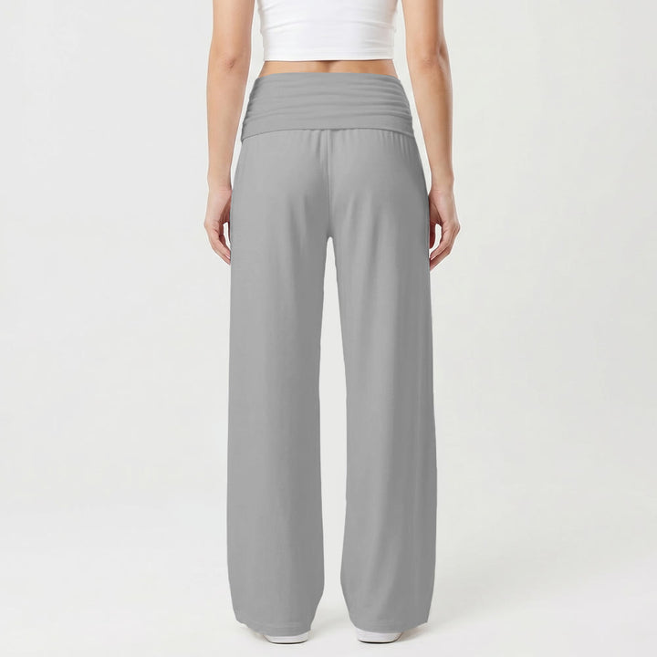 Christianartworkshop I Am A Child Of God Rough Brush Block Letter Front Thigh Print Wide Leg Pants - image 11