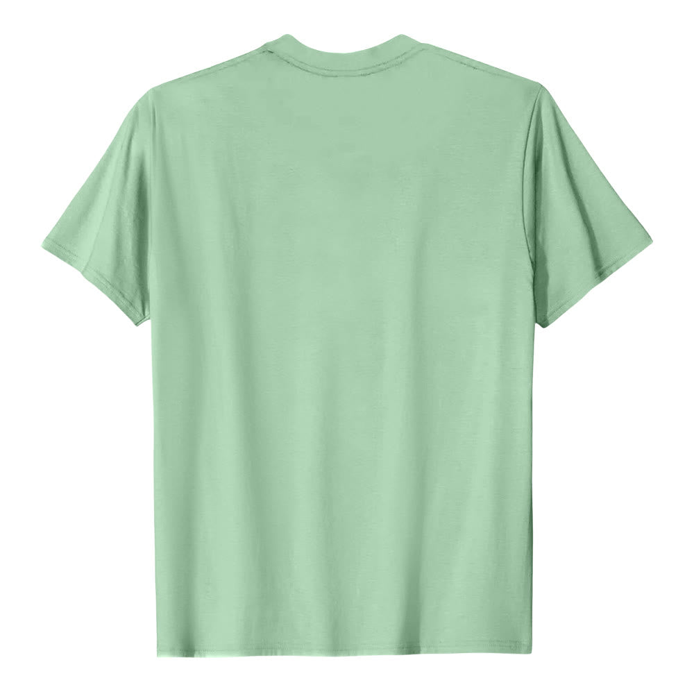 Christianartworkshop Curved Jesus Is King Letter Hand Drawn Dove Star Accent Front Print Classic T-Shirt - image 22