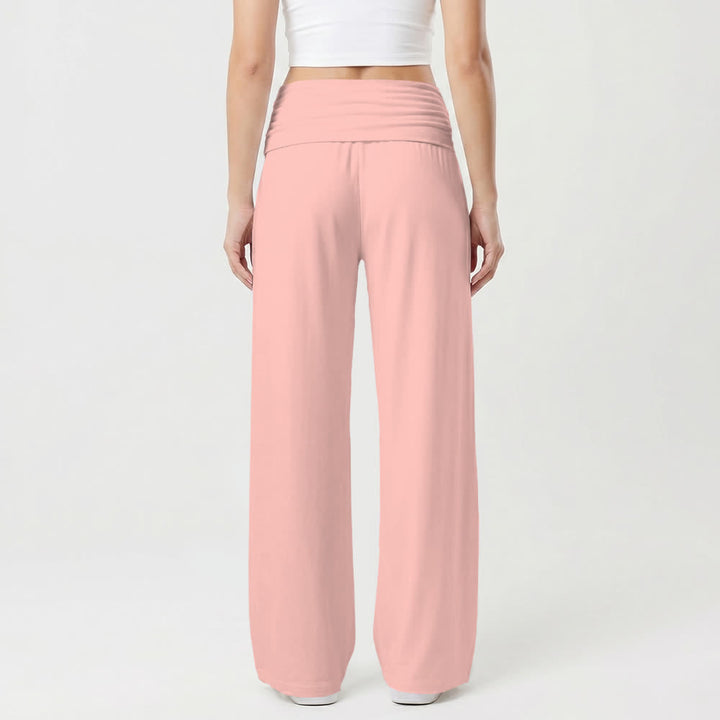 Christianartworkshop Can't Do & Can Do Faith Cartoon Letter Art Casual Faith Women’s Wide Leg Pants - image 14