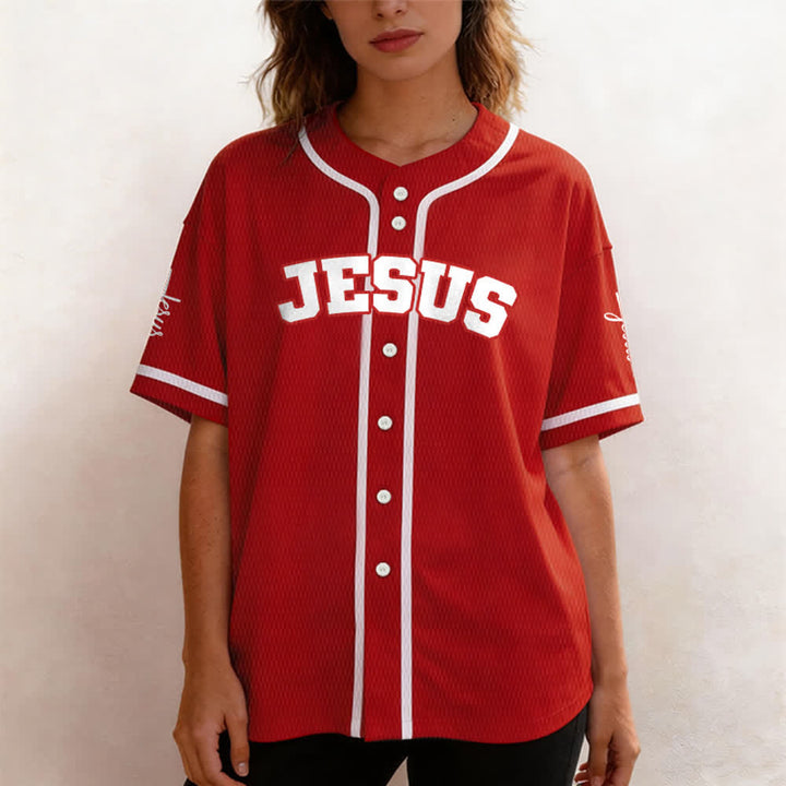 Christianartworkshop Classic Jesus Personalized Sportswear Unisex Custom Baseball Jersey - image 20