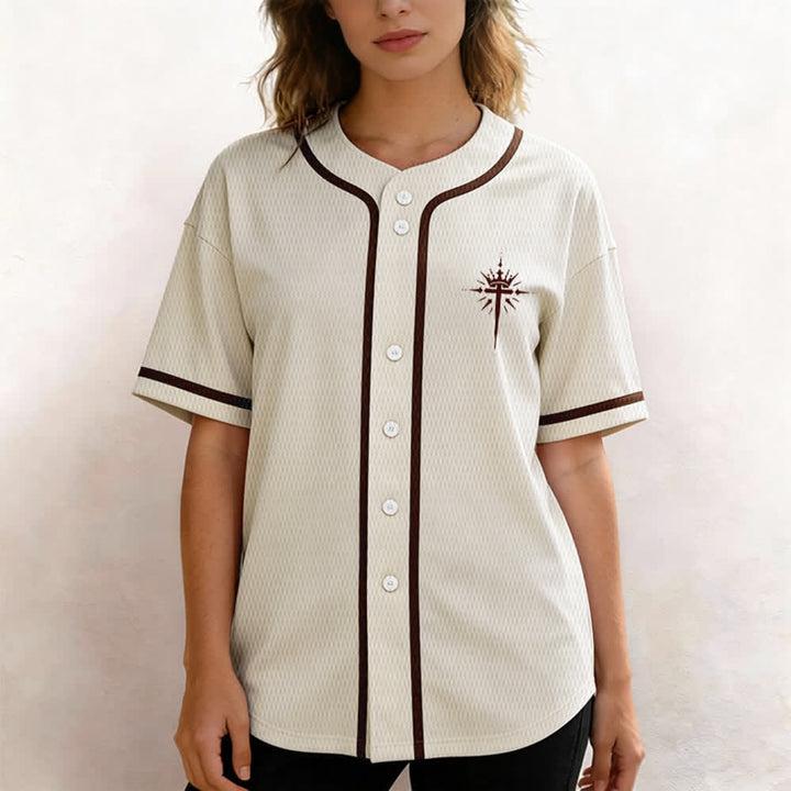 Christianartworkshop Jesus Is King Angel Wings Cross Faith Statement Custom Baseball Jersey - image 18
