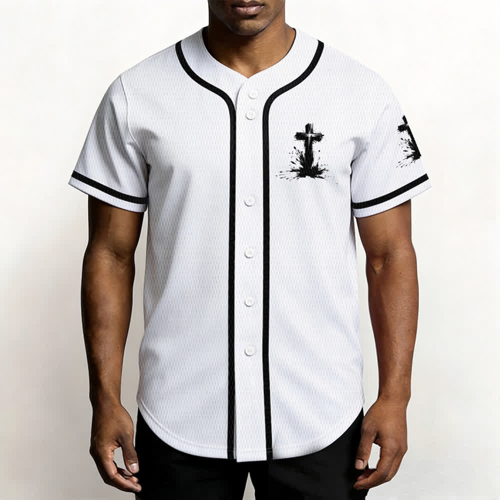 Christianartworkshop Not All Superheroes Wear Capes A Cross Unisex Baseball Jersey - image 4