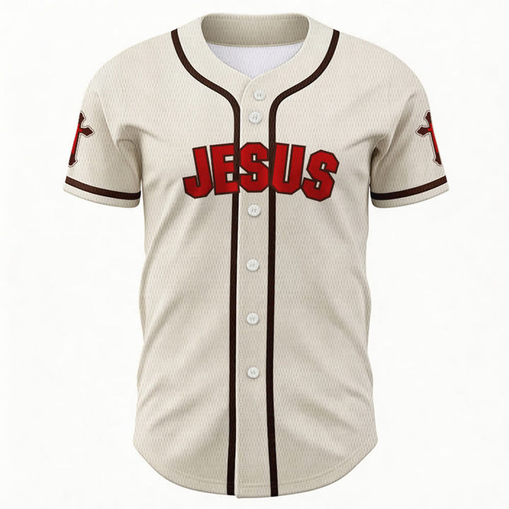 Christianartworkshop The Cross Is The Evidence Of God's Love Unisex Baseball Jersey - image 2