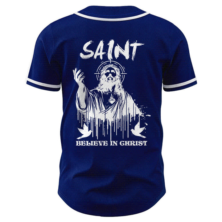 Christianartworkshop Saint Believe In Christ Unisex Baseball Jersey - image 36