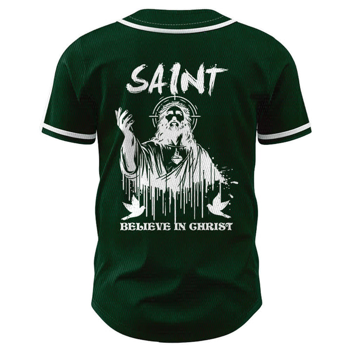 Christianartworkshop Saint Believe In Christ Unisex Baseball Jersey - image 43
