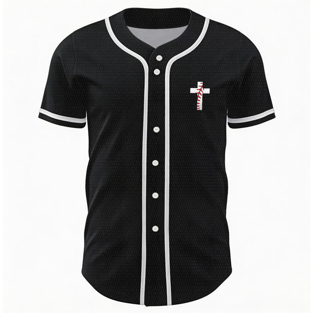 Christianartworkshop Philippians 4:13 I Can Do All Things Unisex Baseball Jersey - image 16