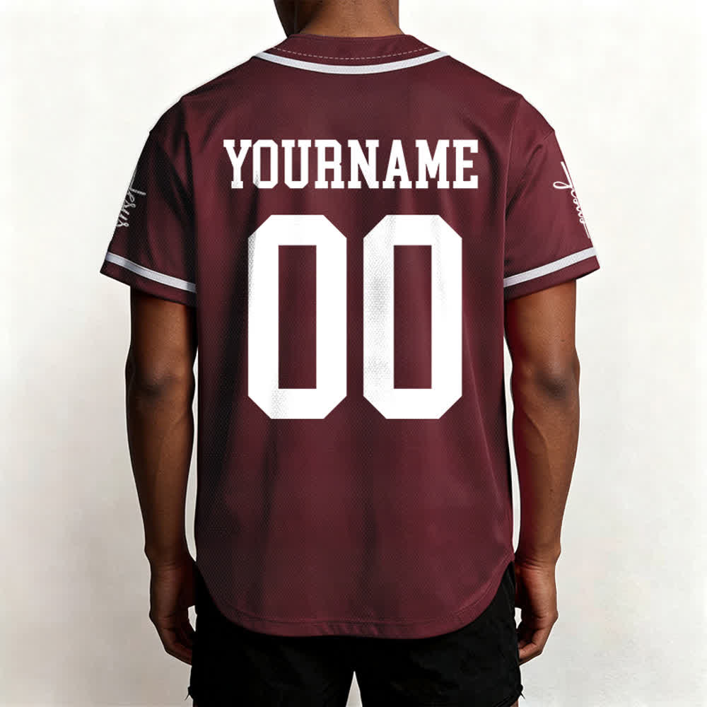 Christianartworkshop Child Of God Personalized Name Number Unisex Custom Baseball Jersey - image 31