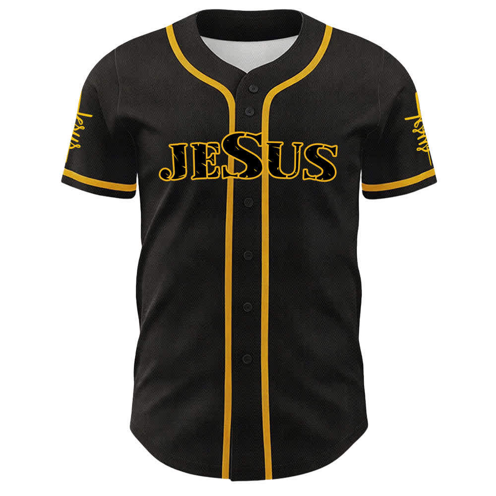 Christianartworkshop Jesus Is My Everything Faith Unisex Baseball Jersey - image 10