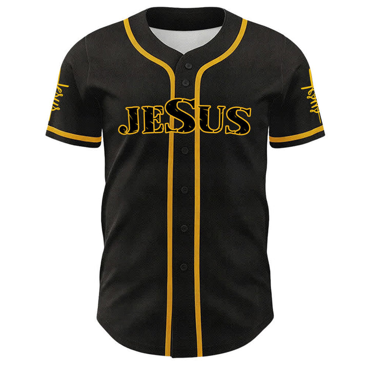 Christianartworkshop Jesus Is My Everything Faith Unisex Baseball Jersey - image 10
