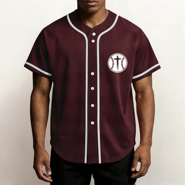 Christianartworkshop I CAN DO ALL THINGS THROUGH CHRIST Baseball Jersey - image 20