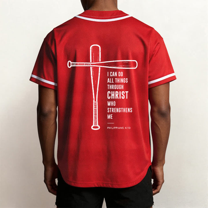Christianartworkshop I CAN DO ALL THINGS THROUGH CHRIST Baseball Jersey - image 47