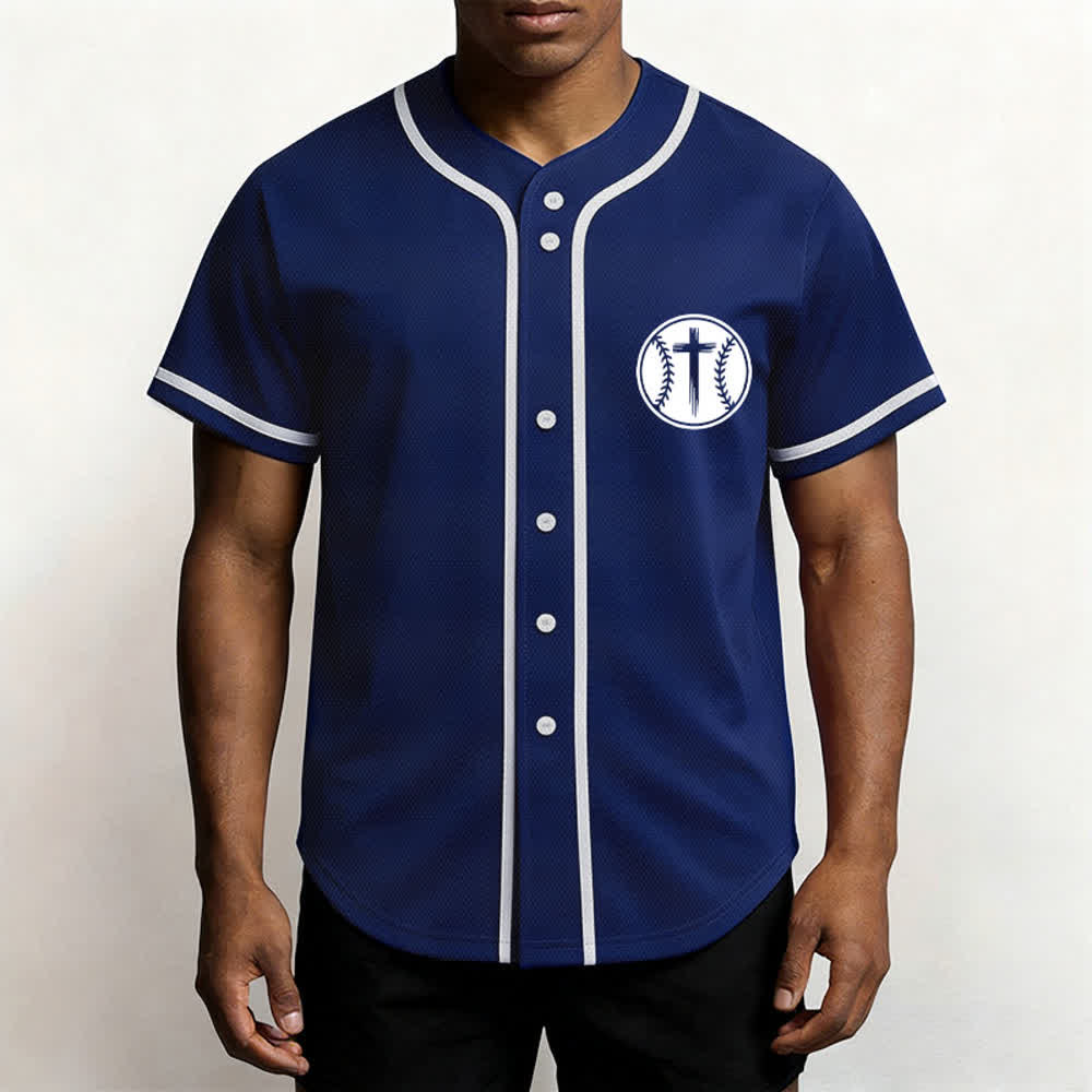 Christianartworkshop I CAN DO ALL THINGS THROUGH CHRIST Baseball Jersey - image 41