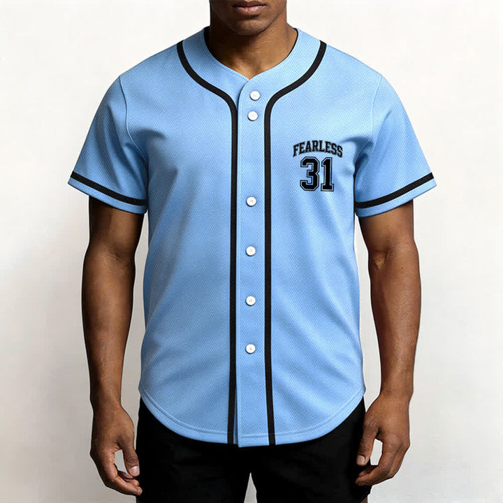 Christianartworkshop Proverbs 31 Fearless Faith Graphic Unisex Baseball Jersey - image 39
