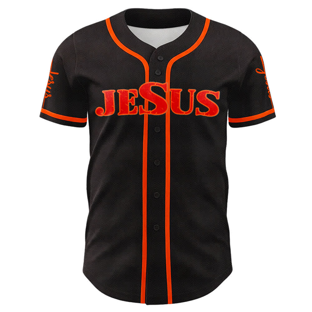Christianartworkshop Jesus Cross Nail and Crown of Thorns Baseball Jersey - image 46