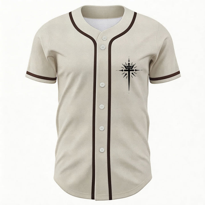 Christianartworkshop Army Of God Streetwear Baseball Jersey - image 30