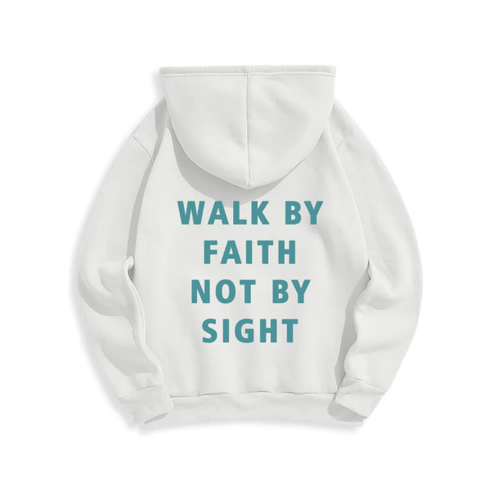 Christianartworkshop Walk By Faith Not By Sight Pullover Hoodie - image 1