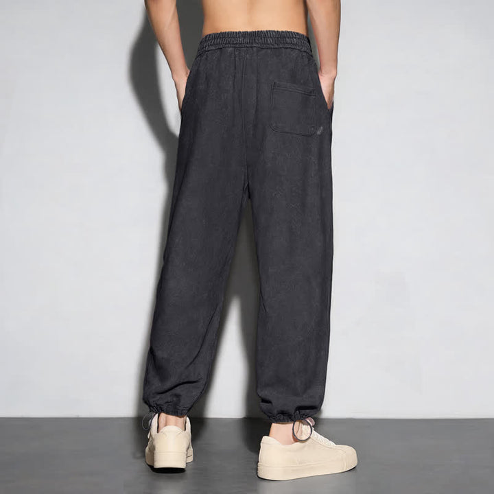 Christianartworkshop Walk By Faith Cross Script Washed Sweatpants - image 7