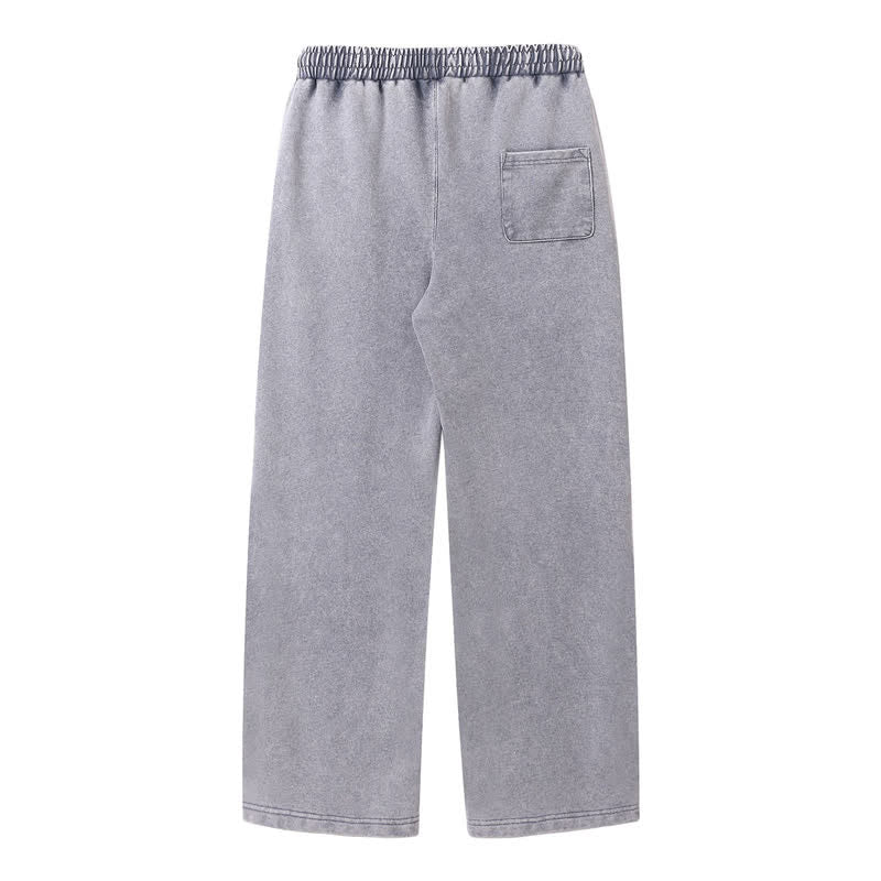 Christianartworkshop Forgiven Statement Wide Leg Washed Sweatpants - image 1