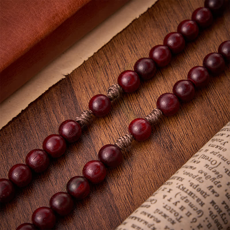 Christianartworkshop Natural Timber Prayer Rosary & Madonna and Child Motif: Token of Abiding Divine Warmth - image 8
