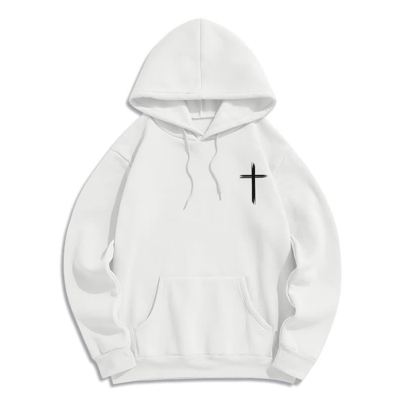 Christianartworkshop Jesus Paid It All Receipt Graphic Fleece Pullover Hoodie - image 5