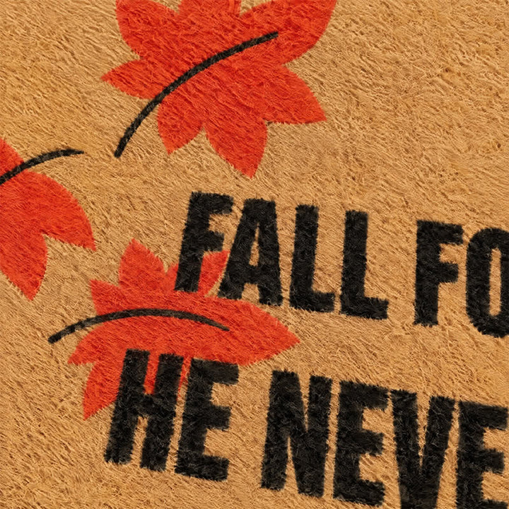 Christianartworkshop Fall Decor Scripture Quote Artificial Coir Doormat - image 4