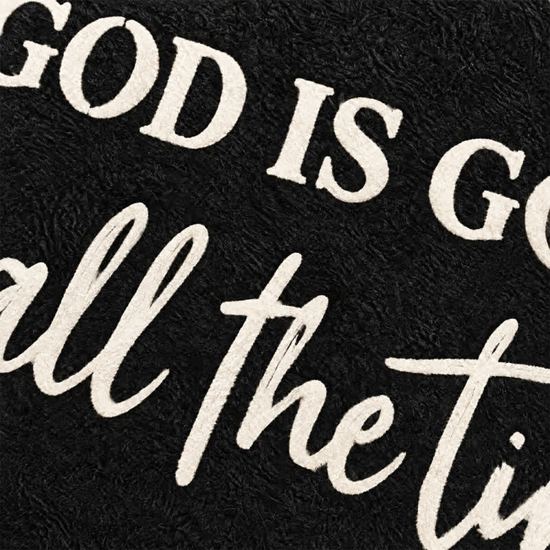 Christianartworkshop Modern Rustic Faith Quote Artificial Coir Doormat - image 5