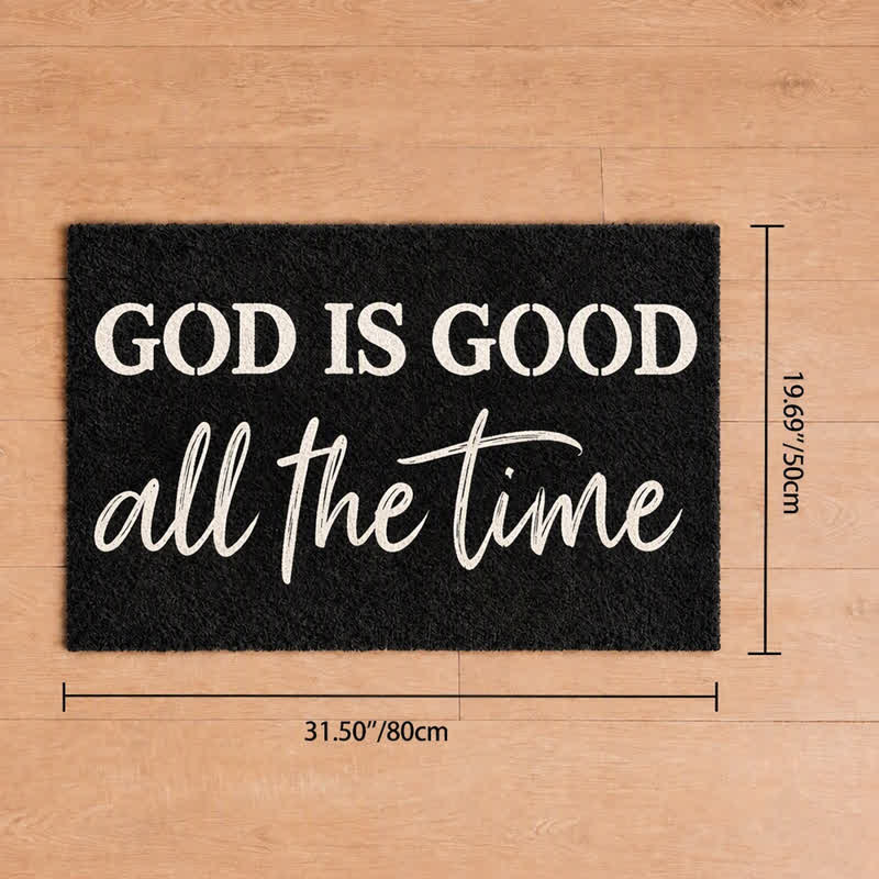Christianartworkshop Modern Rustic Faith Quote Artificial Coir Doormat - 19.69''*31.5''/50*80cm - image 8