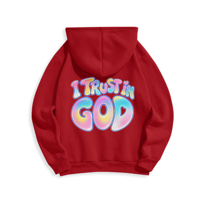 Christianartworkshop Trust In God Pastel Graffiti Oversized White Hoodie - image 10
