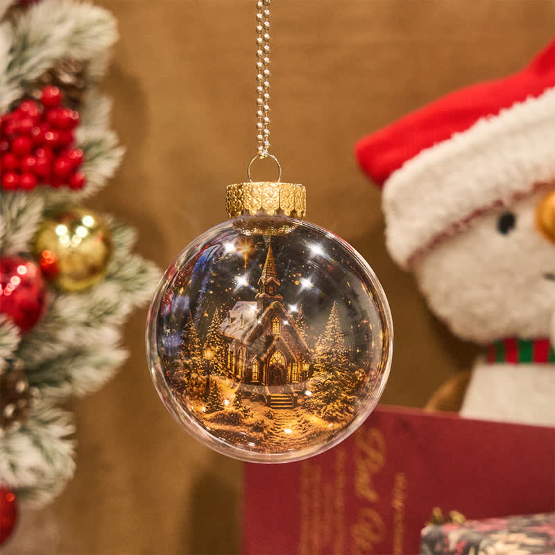 Christianartworkshop Multi-Style Sacred Print Christmas Bauble: Token of Holy Blessing & Quiet Devotion - image 20