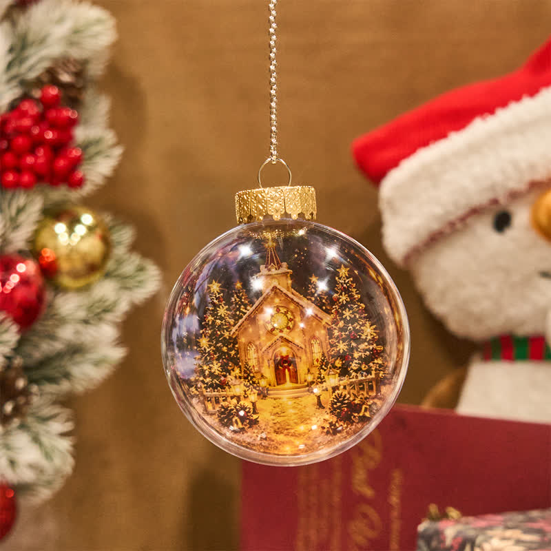 Christianartworkshop Multi-Style Sacred Print Christmas Bauble: Token of Holy Blessing & Quiet Devotion - image 17