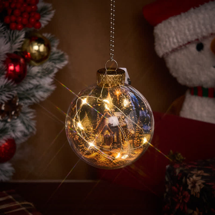 Christianartworkshop Multi-Style Sacred Print Christmas Bauble: Token of Holy Blessing & Quiet Devotion - image 13
