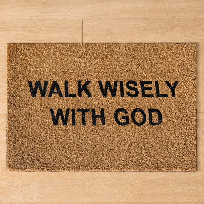Christianartworkshop Faithful Scripture Artificial Coir Doormat - image 3