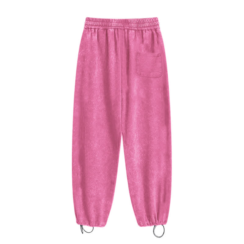 Christianartworkshop Jesus Portrait Gothic Script Blush Washed Sweatpants - image 43