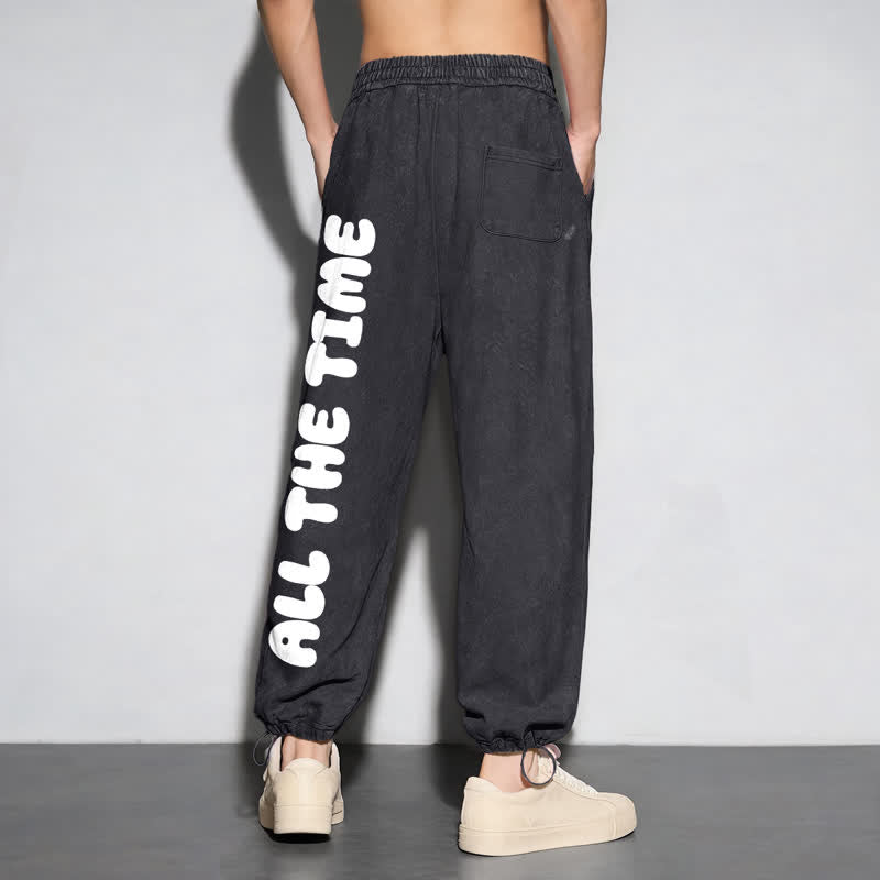 Christianartworkshop Blush Good Is Good Statement Washed Sweatpants - image 15