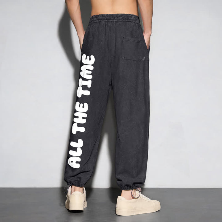Christianartworkshop Blush Good Is Good Statement Washed Sweatpants - image 15
