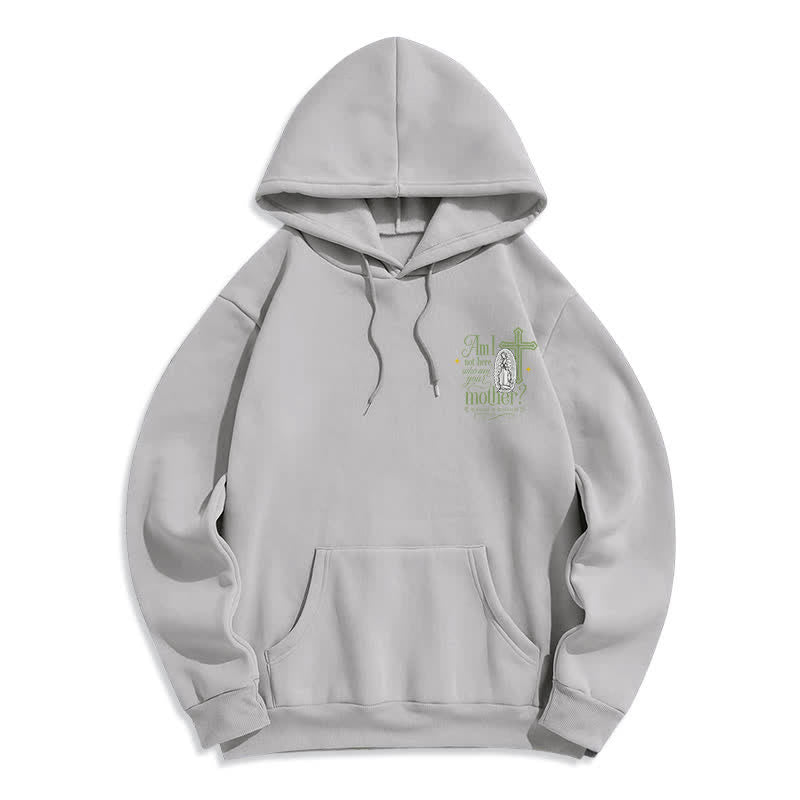 Christianartworkshop Our Lady Of Guadalupe Streetwear Fleece Lined White Hoodie - image 17