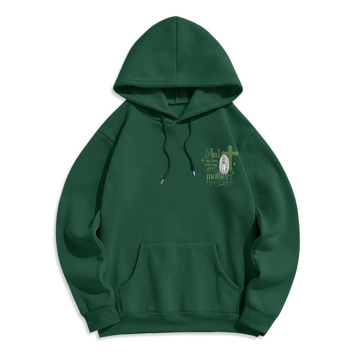 Christianartworkshop Our Lady Of Guadalupe Streetwear Fleece Lined White Hoodie - image 8