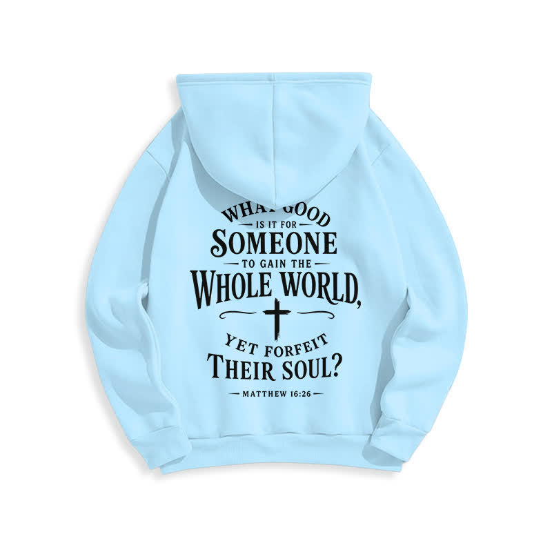 Christianartworkshop God Is Good Fleece Lined White Streetwear Hoodie - image 16