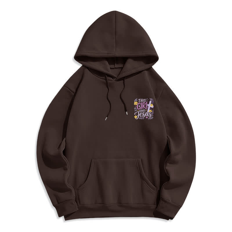 Christianartworkshop This Girl Loves Jesus Floral Sky Blue Hoodie - image 8