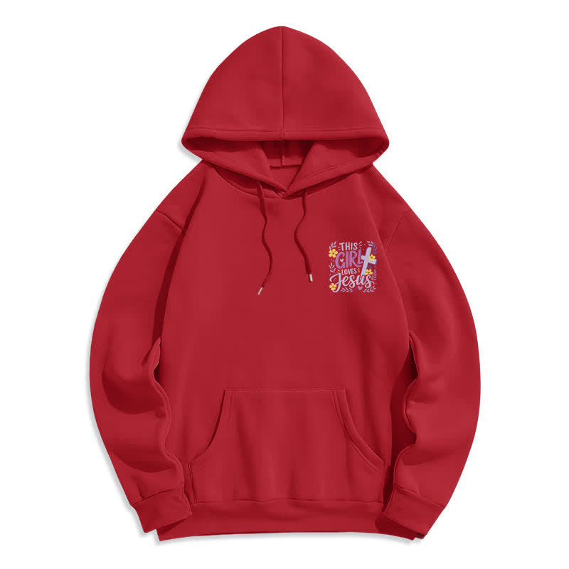 Christianartworkshop This Girl Loves Jesus Floral Sky Blue Hoodie - image 14